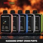 MASKKING Spirit 25000 Puffs 50MG Nicotine Disposable Vape in Dubai