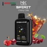 MASKKING Spirit 25000 Puffs 50MG Nicotine Disposable Vape in Dubai Cherry Cola