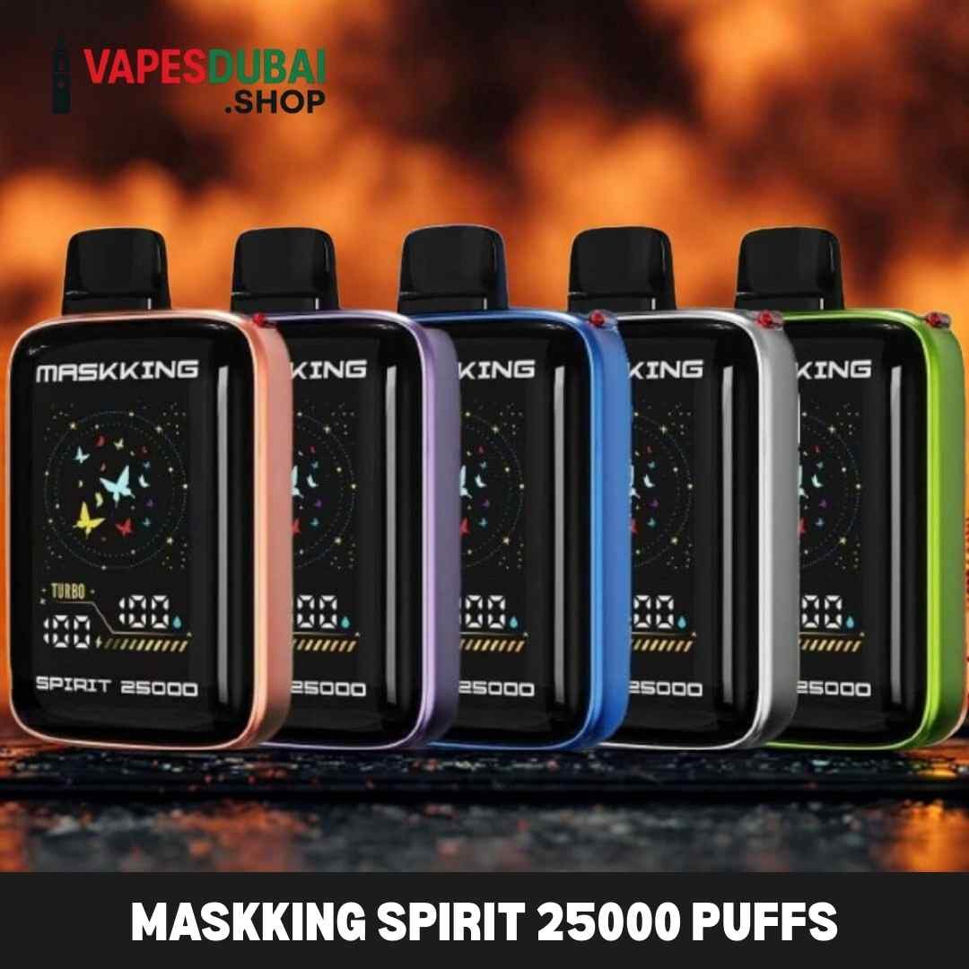 MASKKING Spirit 25000 Puffs 50MG Nicotine Disposable Vape in Dubai MASKKING Spirit 25000 Puffs 50MG Nicotine Disposable Vape in Dubai