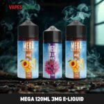MEGA 120ml 3mg E-liquid in Dubai