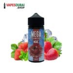 MEGA 120ml 3mg E-liquid in Dubai Strawberry Ice