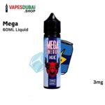 MEGA 3MG 60ML Bottle Liquid Freebase in Dubai Energy Ice
