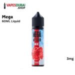 MEGA 3MG 60ML Bottle Liquid Freebase in Dubai Melon Ice