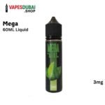 MEGA 3MG 60ML Bottle Liquid Freebase in Dubai Mint