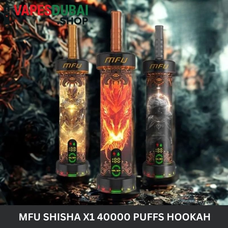 MFU SHISHA X1 40000 Puffs Hookah Disposable Vape In Dubai MFU SHISHA X1 40000 Puffs Hookah Disposable Vape In Dubai