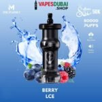 Mosmo Sultan 50k Puffs DTL E-hookah Dispoable Vape In Dubai Berry Ice