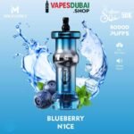 Mosmo Sultan 50k Puffs DTL E-hookah Dispoable Vape In Dubai Blueberry N’Ice