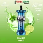 Mosmo Sultan 50k Puffs DTL E-hookah Dispoable Vape In Dubai Lemon Mint