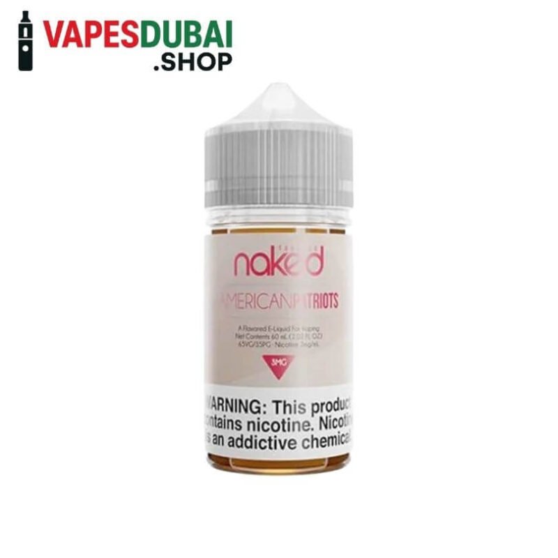 NAKED 3MG 60ML E-LIQUID American Patriots