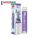 NERD Crystal Disposable Vape 5500 Puffs GRAPE ICE