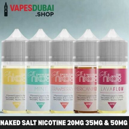 Naked Salt Nicotine 20MG 35MG & 50MG Juice