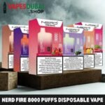 Nerd Fire 8000 Puffs Disposable Vape