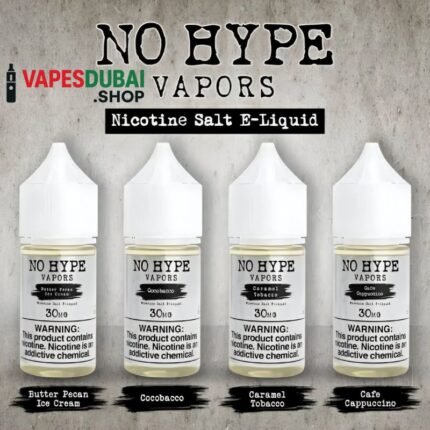 No Hype Vapors Saltnic 30ml E-Liquid In Dubai