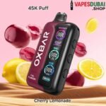 Oxbar TRI Fusion 45000 puffs 50mg nicotine In Dubai Cherry Lemonade