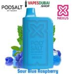 POD SALT Nexus 6000 Puffs 20mg Disposable Vape in Dubai Sour Blue Raspberry
