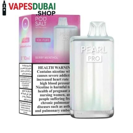 POD SALT Pearl Pro 10000 Puffs 20MG Disposable Vape In Dubai Berry Menthol