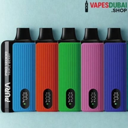 PURA Pro 12000 Puffs 20 MG and 50MG Disposable Vape In Dubai