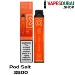Pod Salt Nexus 3500 Puffs Disposable Vape In Dubai Peach Mango