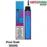 Pod Salt Nexus 3500 Puffs Disposable Vape In Dubai Sour Blue Raspberry