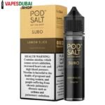 Pod Salt Subo 3MG 50ML E-Juice in Dubai Lemon Slice