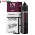 Pod Salt Subo 3MG 50ML E-Juice in Dubai Mixed Berries Ice