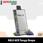 RELX Ace 20000 Puffs 50mg Disposable Vape In Dubai Tangy Grape