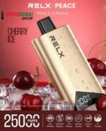 RELX Peace 25000 puffs 20MG Disposable Vape in Dubai Cherry Ice