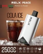 RELX Peace 25000 puffs 20MG Disposable Vape in Dubai Cola Ice