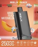 RELX Peace 25000 puffs 20MG Disposable Vape in Dubai Mango Peach Watermelon