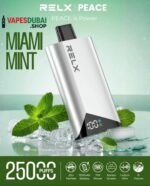RELX Peace 25000 puffs 20MG Disposable Vape in Dubai Miami Mint