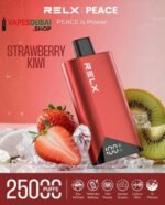 RELX Peace 25000 puffs 20MG Disposable Vape in Dubai Strawberry Kiwi