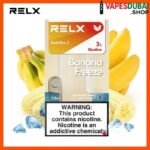 RELX Pod Pro 2 Pods 1.9ml In Dubai Banana Freeze – 3%