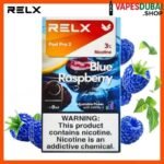 RELX Pod Pro 2 Pods 1.9ml In Dubai Blue Raspberry – 3%