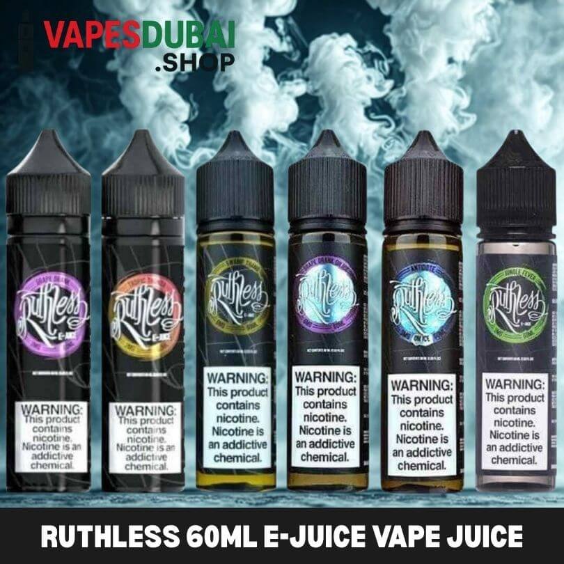 RUTHLESS 60ML E-JUICE Vape Juice RUTHLESS 60ML E-JUICE Vape Juice