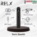 Relx Artisan Vape Kit 380mAh In UAE Dark Stealth