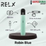Relx Artisan Vape Kit 380mAh In UAE Robin Blue