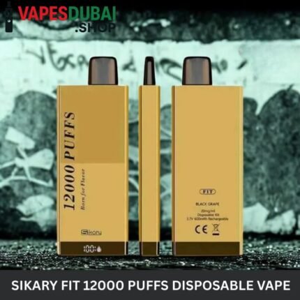 SIKARY FIT 12000 Puffs Disposable Vape 20mg_ml nicotine In Dubai