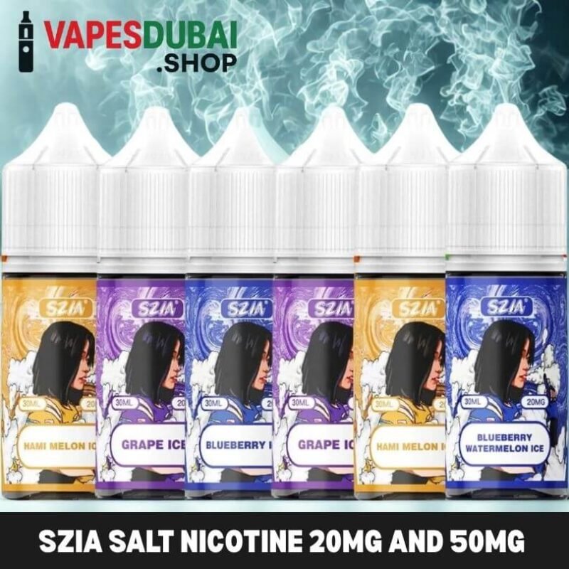SZIA Salt Nicotine 20MG and 50MG E-liquid