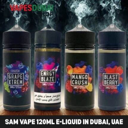 Sam Vape 120ml E-liquid in Dubai, UAE