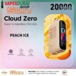 Sikary Cloud Zero 20000 Puffs Disposable 20mg In Dubai Peach Ice