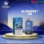Silvaper 15000 Puffs 20mg nicotine Disposable Vape In Dubai Blueberry ice