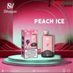 Silvaper 15000 Puffs 20mg nicotine Disposable Vape In Dubai Peach ice
