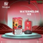 Silvaper 15000 Puffs 20mg nicotine Disposable Vape In Dubai watermelon ice