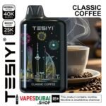TESIYI ULTRA MAX 40000 Puffs Disposable Vape 50MG In Dubai Classic Coffee