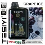 TESIYI ULTRA MAX 40000 Puffs Disposable Vape 50MG In Dubai Grape Ice