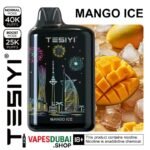 TESIYI ULTRA MAX 40000 Puffs Disposable Vape 50MG In Dubai Mango Ice