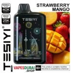 TESIYI ULTRA MAX 40000 Puffs Disposable Vape 50MG In Dubai Strawberry Mango