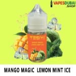 Tesiyi Salt Nicotine 30mg and 50mg 30ml In Dubai Mango Magic Lemon Mint ice