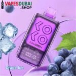 UWELL Caliburn Bar 20MG 16000 Puffs Disposable Vape in Dubai Grape Ice