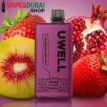 UWELL Prime BG12000 Puffs 50MG Disposable Vape In Dubai Strawberry Kiwi Pom